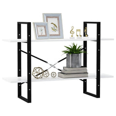 Book Cabinet White Engineered wood, metal Book Cabinet