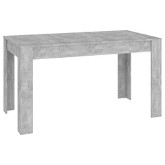 Dining Table Concrete grey Engineered wood 55.1 in long Durable