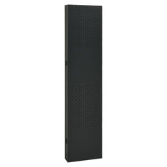 6-Panel Room Divider Black 94.5x70.9 Steel