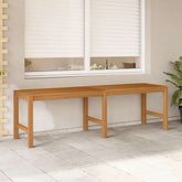 Bench Teak Solid Teak Wood 59.1 in long Durable Garden Bench