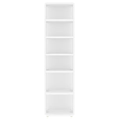 Shoe Cabinet White Engineered wood Tall and narrow Shoe Cabinet
