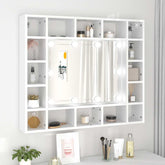 Mirror Cabinet White Engineered wood Wall mounting Mirror Cabinet