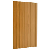 Roof Panel 12 pcs Natural 31.50 x 17.72 in Galvanised steel