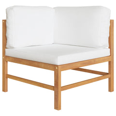 Garden Lounge Set Teak Solid Teak Wood Large Durable