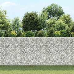 Gabion Raised Bed Silver Iron Extra Tall Gabion Raised Bed