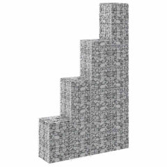 Gabion Raised Bed Silver Iron Medium Durable Gabion Raised Bed