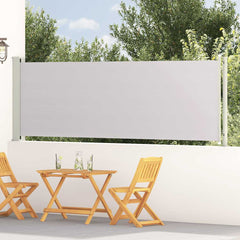 Side Awning Gray Polyester with PU coating, powder-coated steel