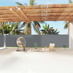 Side Awning Anthracite Fabric (100% polyester) with PU coating