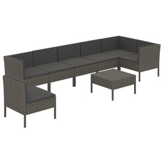 Garden Lounge Set Grey