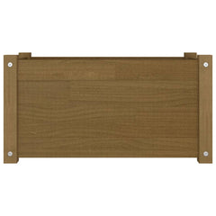 Garden Planter Honey brown Solid pinewood 23.6 in Durable