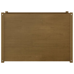 Garden Planter Honey brown Solid pinewood Large Tough