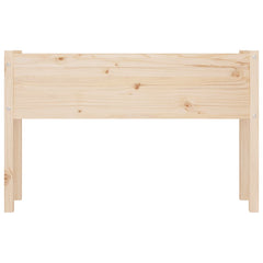 Planter Natural Wood Solid pinewood Large Durable Planter