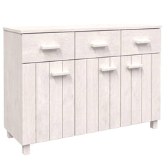 Sideboard White Solid pinewood, MDF Medium Sideboard