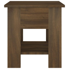 Coffee Table Brown oak Engineered wood Small Coffee Table