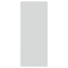 Book Cabinet White Engineered wood Medium Book Cabinet