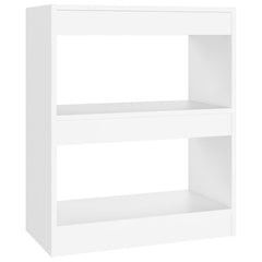 Book Cabinet White Engineered wood Medium Book Cabinet