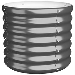 Garden Planter Anthracite Powder-coated steel Medium