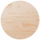 Table Top Ø35.4x1 Solid Wood Pine