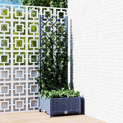 Garden Planter Blue grey Polypropylene Large Planters