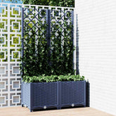 Garden Planter Blue Grey Polypropylene Large Planters