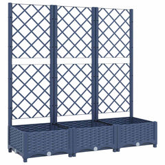 Garden Planter Blue Grey Polypropylene Large Planters