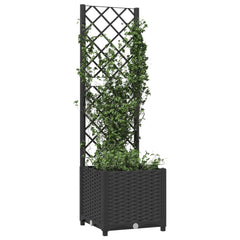 Garden Planter Black Polypropylene 53.5 in tall Planters