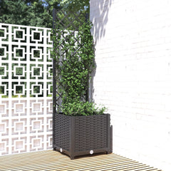 Garden Planter Black Polypropylene 53.5 in tall Planters