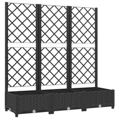 Garden Planter Black Polypropylene Large Planters