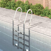 Pool Ladder Silver 304 Stainless Steel Standard Pool Ladder