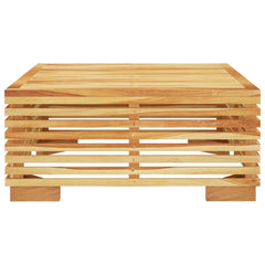 Garden Coffee Table Natural Teak Solid Teak Wood Small Durable