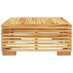 Garden Coffee Table Natural Teak Solid Teak Wood Small Durable