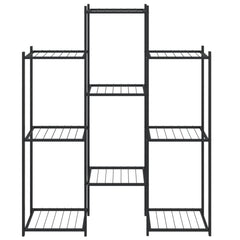 Flower Stand Black Powder-coated iron Tall Durable Flower Stand