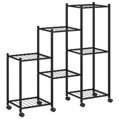 Flower Stand Black Powder-coated iron Medium Adjustable Armrests