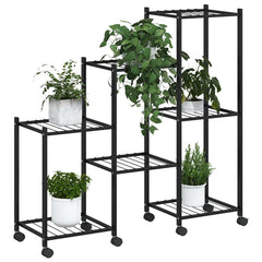 Flower Stand Black Powder-coated iron Medium Adjustable Armrests