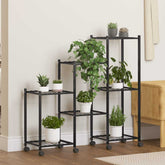 Flower Stand Black Powder-coated iron Medium Adjustable Armrests