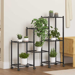 Flower Stand Black Powder-coated iron Medium Adjustable Armrests