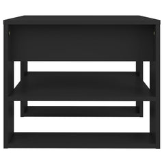 Coffee Table Black Engineered wood Medium Coffee Table Square