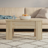 Coffee Table Sonoma oak Engineered wood 31.1x19.3x16.1 in