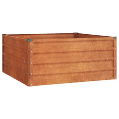 Garden Raised Bed Rusty Corten Steel Medium Durable