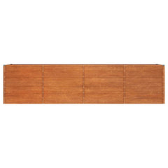 Garden Raised Bed Rusty Corten steel Large Garden Raised Bed