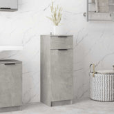Bathroom Cabinet Concrete Grey Engineered Wood Standard