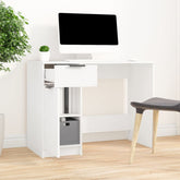 Desk White Engineered wood 39.4 x 19.7 in Desk Rectangular