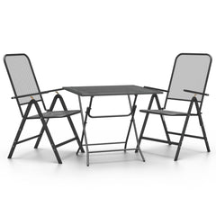 Garden Dining Set Anthracite