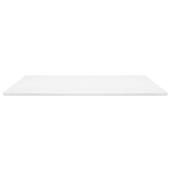 White Bostome king size foam mattress topper, 76x79.9x2 inches.