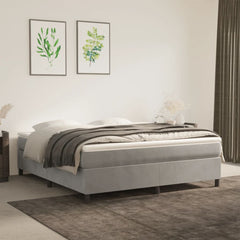 White Bostome California King mattress topper on a bed, 72x83.9x2 inches.