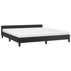 Bed Frame With Headboard Black