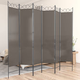 6-Panel Room Divider Anthracite 94.5x78.7 Fabric