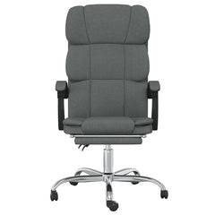 Reclining Office Chair Dark Gray