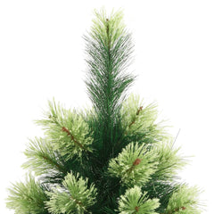 Artificial Hinged Christmas Tree Green PVC, Metal Large