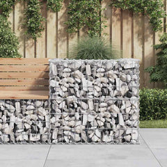 Gabion Basket Silver Galvanized Iron Medium Durable